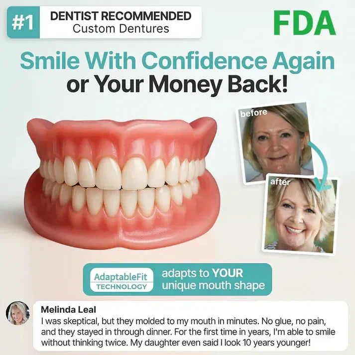 -🏆Ends Today: 70% OFF! 🏆2026 Bestselling Product🦷 Fit for a Fresh Smile, Say Goodbye to Wearing Discomfort!🌎