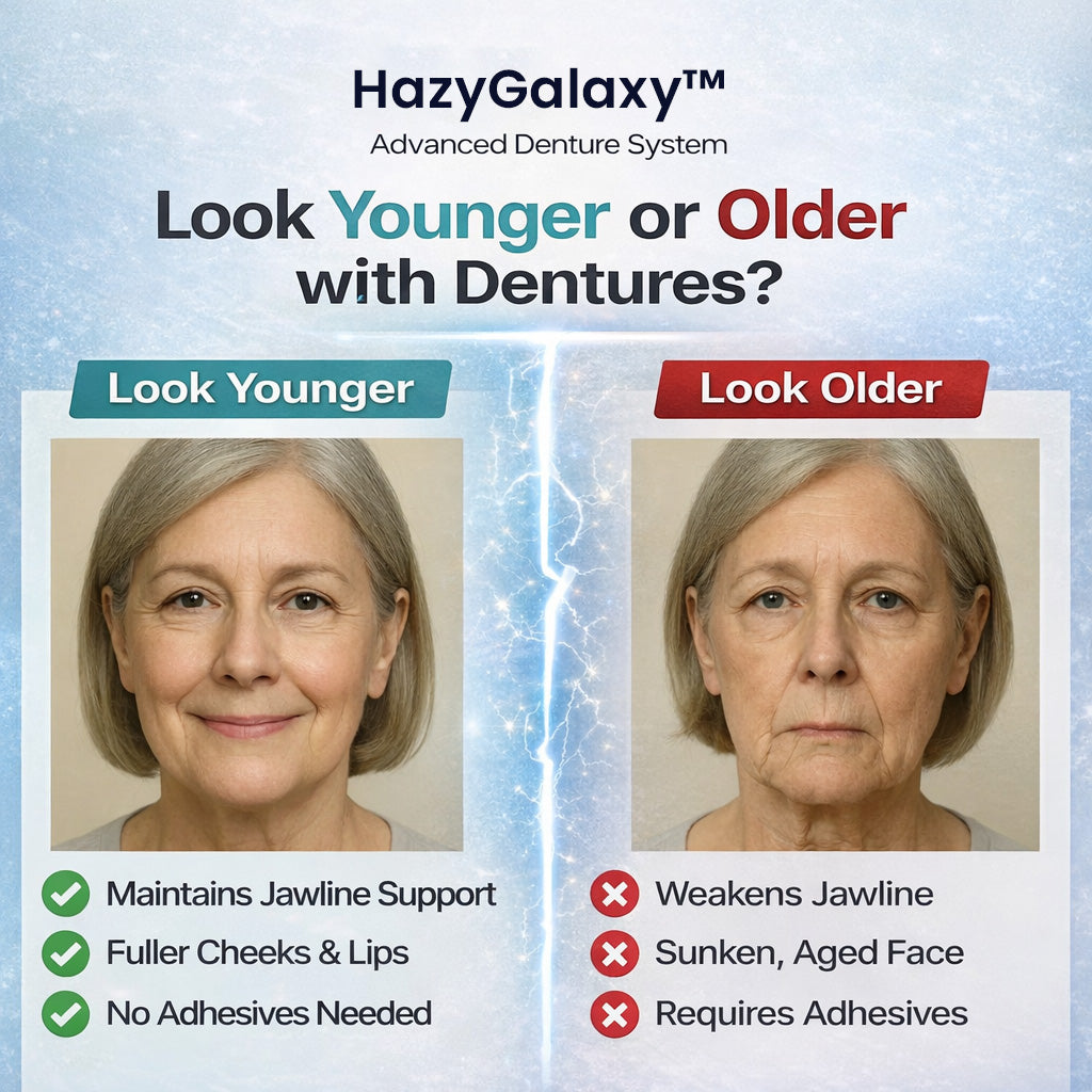 70% off! ⏰HazyGalaxy™ Complete Dentures