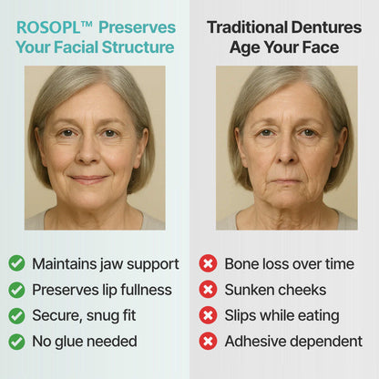 🔥🔥🔥Ends Today: 70% OFF!🦷DarkFairy™ Custom-Fit Full Functional Dentures Make you more confident