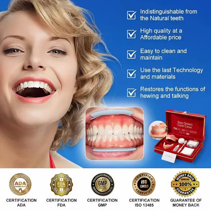 -🏆Ends Today: 70% OFF!  🏆2026 Bestselling Product🦷 Fit for a Fresh Smile, Say Goodbye to Wearing Discomfort!🌎