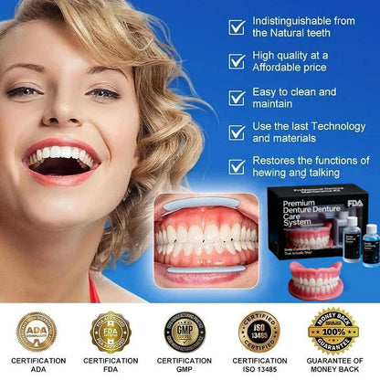 🦷HazyGalaxy™ Custom-Fit Functional Dentures — Made in the USA, FDA Certified, Up to 70% OFF for a More Confident Smile!