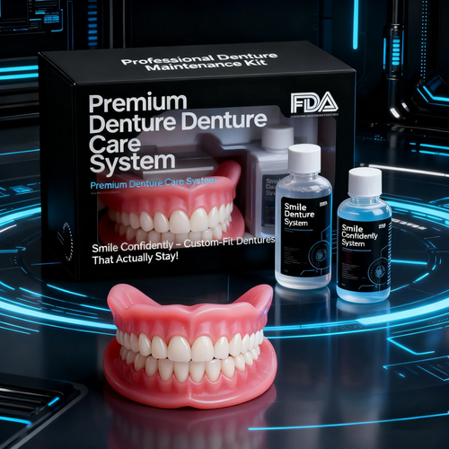 🦷HazyGalaxy™ Custom-Fit Functional Dentures — Made in the USA, FDA Certified, Up to 70% OFF for a More Confident Smile!