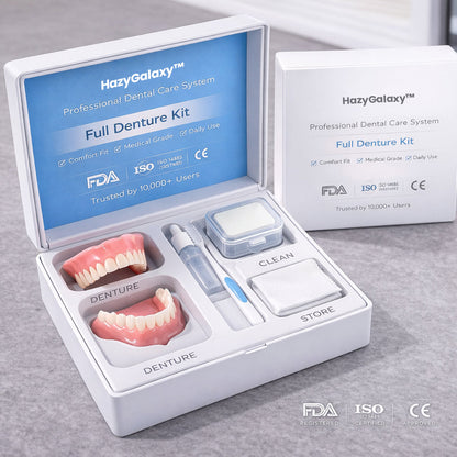 🦷 HazyGalaxy™ Custom-Fit Dentures ⏰ ENDS TODAY   70% OFF | Smile with Confidence