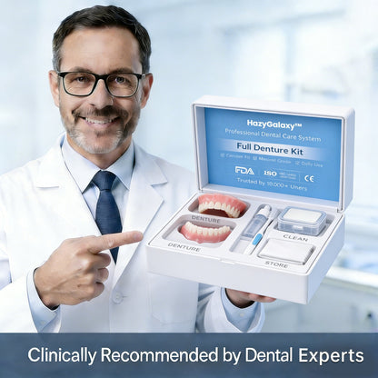 -🦷 HazyGalaxy™ Custom-Fit Dentures ⏰ ENDS TODAY   70% OFF | Smile with Confidence