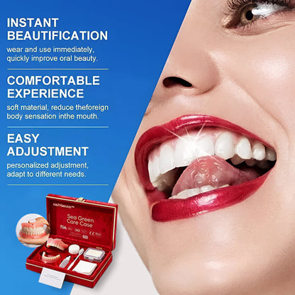 -Ends Today: 70% OFF! ⏰HazyGalaxy™  Medical Full Denture with Strong Suctiond Custom-Fit Full Functional Dentures🦷