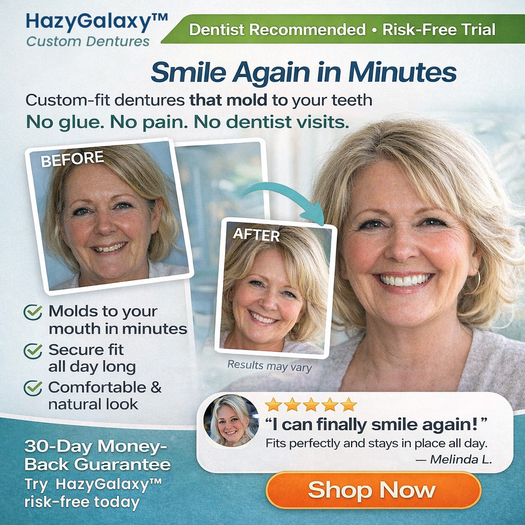 70% off! ⏰HazyGalaxy™ Complete Dentures