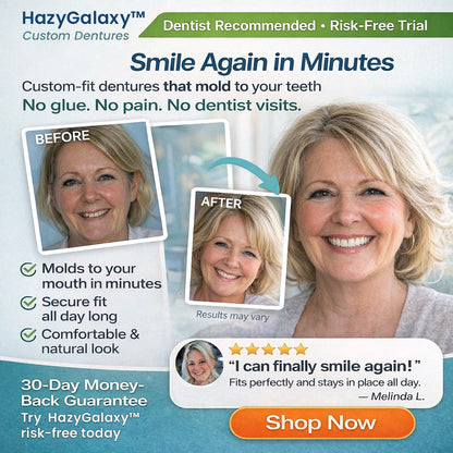 70% off! ⏰HazyGalaxy™ Complete Dentures
