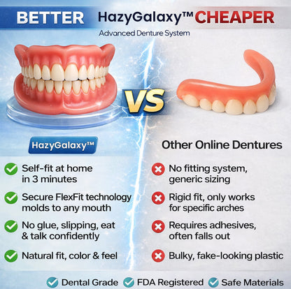 70% off! ⏰HazyGalaxy™ Complete Dentures