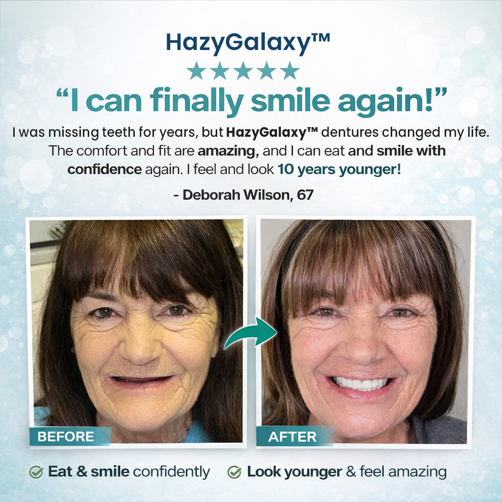 70% off! ⏰HazyGalaxy™ Complete Dentures