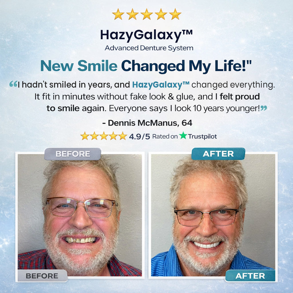 70% off! ⏰HazyGalaxy™ Complete Dentures