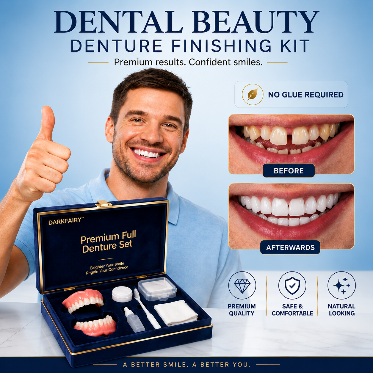 ✨Ends Today: 70% OFF! ✨2026 Bestselling Product🦷 Fit for a Fresh Smile, Say Goodbye to Wearing Discomfort!🌎
