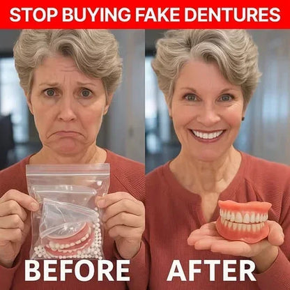 -🦷 HazyGalaxy™ Custom-Fit Dentures ⏰ ENDS TODAY   70% OFF | Smile with Confidence