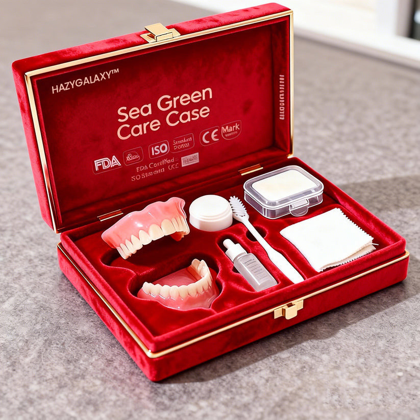 -Ends Today: 70% OFF! ⏰HazyGalaxy™  Medical Full Denture with Strong Suctiond Custom-Fit Full Functional Dentures🦷