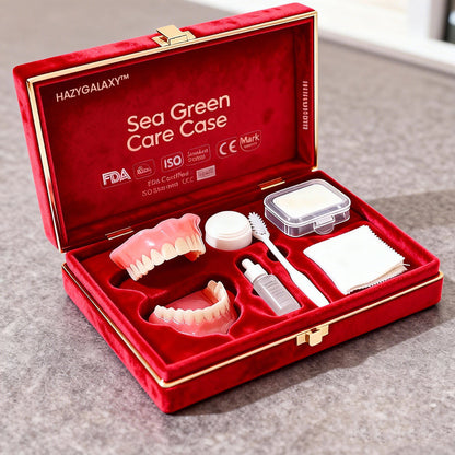 -Ends Today: 70% OFF! ⏰HazyGalaxy™  Medical Full Denture with Strong Suctiond Custom-Fit Full Functional Dentures🦷